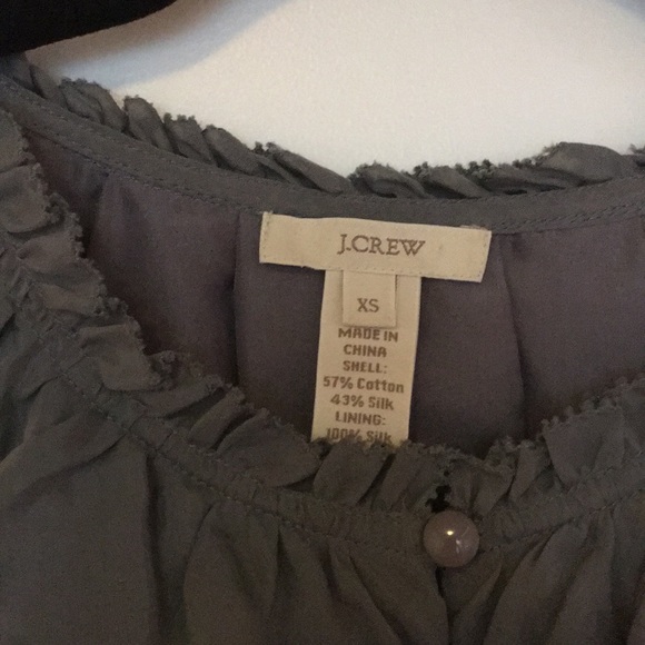 J. Crew Gray Top - Picture 2 of 4